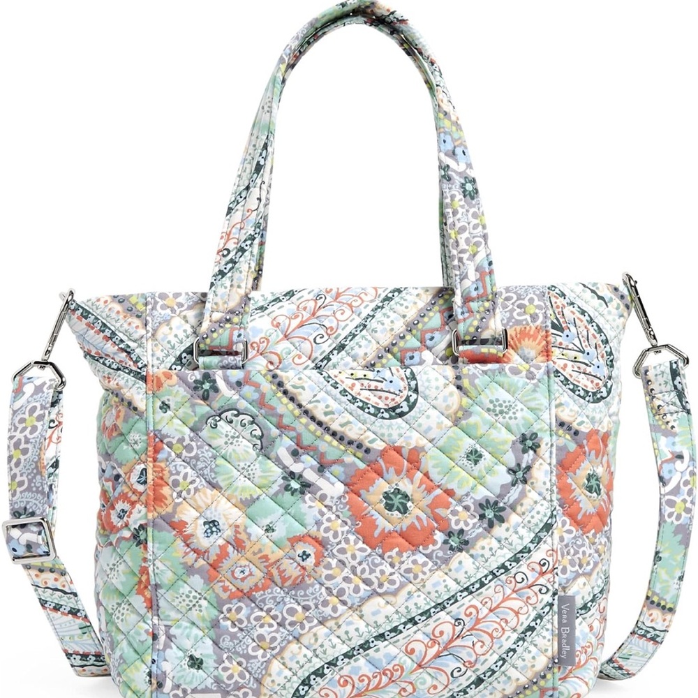 Vera Bradley Cotton Multi-Strap Shoulder Bag